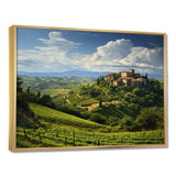 Italy Tuscan Tranquility - Landscapes Canvas Wall Art