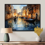 Italy Venetian Reflections I - Landscapes Canvas Wall Art