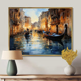 Italy Venetian Reflections I - Landscapes Canvas Wall Art