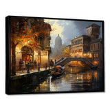 Italy Venetian Reflections II - Landscapes Canvas Wall Art