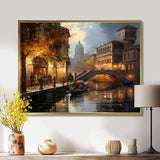 Italy Venetian Reflections II - Landscapes Canvas Wall Art