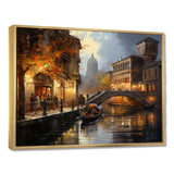 Italy Venetian Reflections II - Landscapes Canvas Wall Art