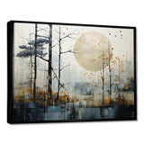 Japon Art Serene Zen Minimalism I - People Canvas Wall Art