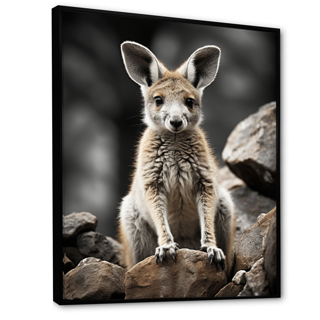 Kangaroo Bound - Kangaroo Home Decor Art