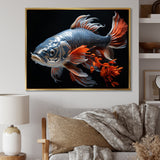 Coral Kois Fish Gentle Beauty - Koi's Fish Bedroom Wall Art