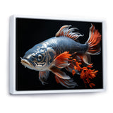 Coral Kois Fish Gentle Beauty - Koi's Fish Bedroom Wall Art