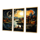 Peach Lakehouse Journey Begins II - Multi-Panels