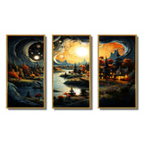 Peach Lakehouse Journey Begins II - Multi-Panels