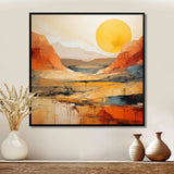 Bold Landscape Canyon Desert VII - Landscapes Canvas Wall Art