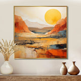 Bold Landscape Canyon Desert VII - Landscapes Canvas Wall Art