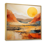 Bold Landscape Canyon Desert VII - Landscapes Canvas Wall Art