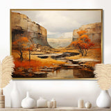 Bold Landscape Canyon Desert IV - Landscapes Canvas Wall Art