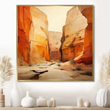 Bold Landscape Canyon Desert V - Landscapes Canvas Wall Art