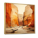 Bold Landscape Canyon Desert V - Landscapes Canvas Wall Art