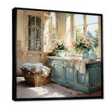 Laundry Room French Vintage I - Illustration Canvas Wall Art