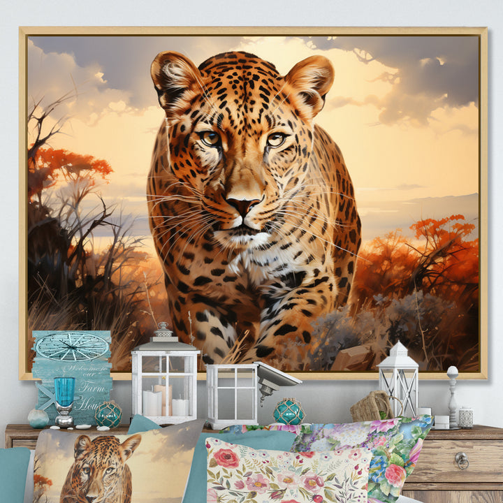Leopard In Africa - Leopard Home Decor Art