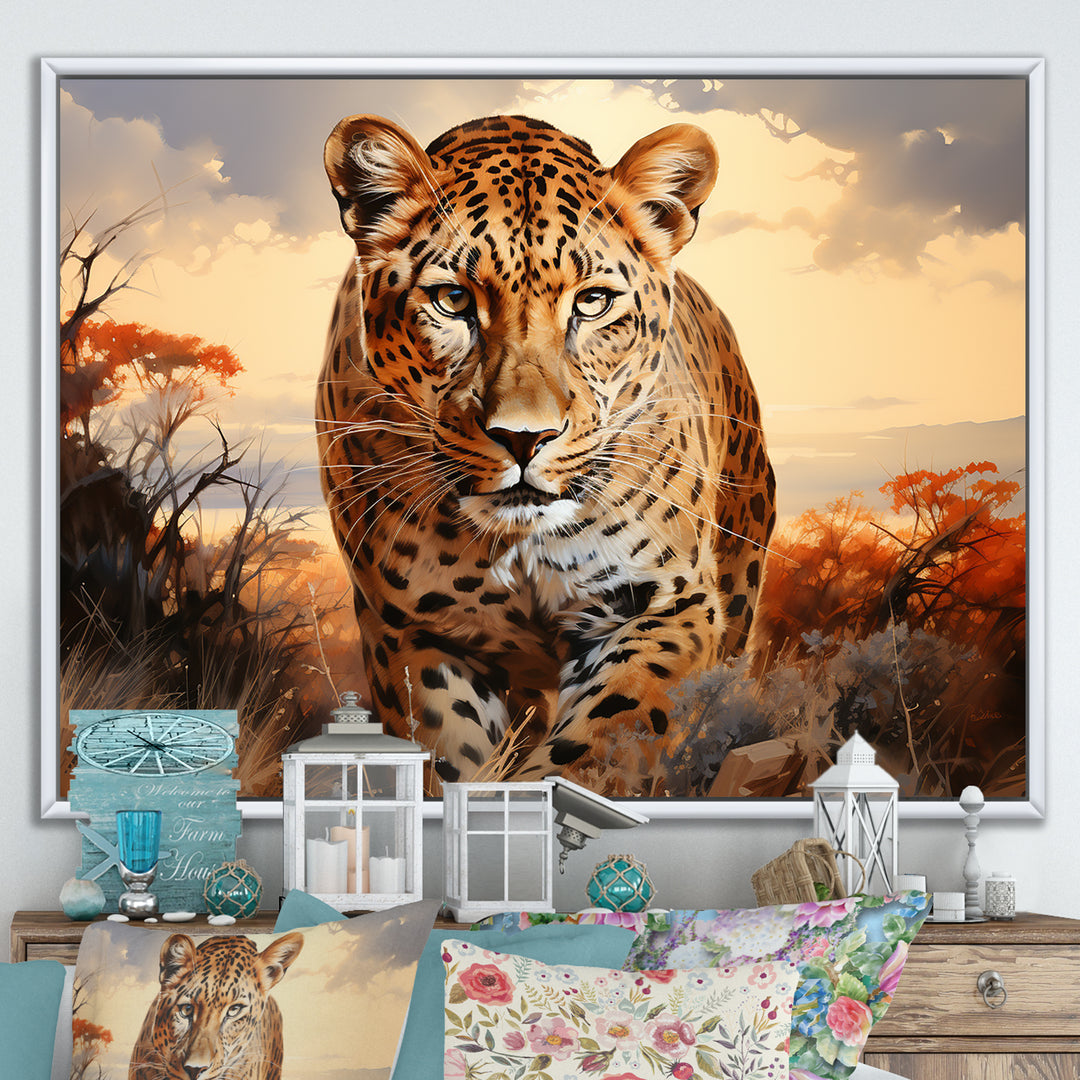Leopard In Africa - Leopard Home Decor Art