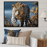 Leopard Sleek Leopard - Leopard Canvas Wall Art