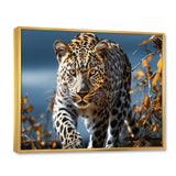 Leopard Sleek Leopard - Leopard Canvas Wall Art