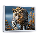 Leopard Sleek Leopard - Leopard Canvas Wall Art