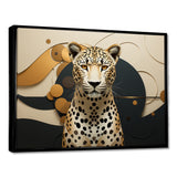 Leopard Elegance Geometric - Leopard Wall Decor