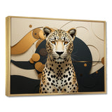 Leopard Elegance Geometric - Leopard Wall Decor