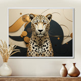 Leopard Elegance Geometric - Leopard Wall Decor