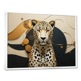Leopard Elegance Geometric - Leopard Wall Decor