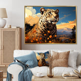 Leopard Lookout In Africa - Leopard Wall Art Prints