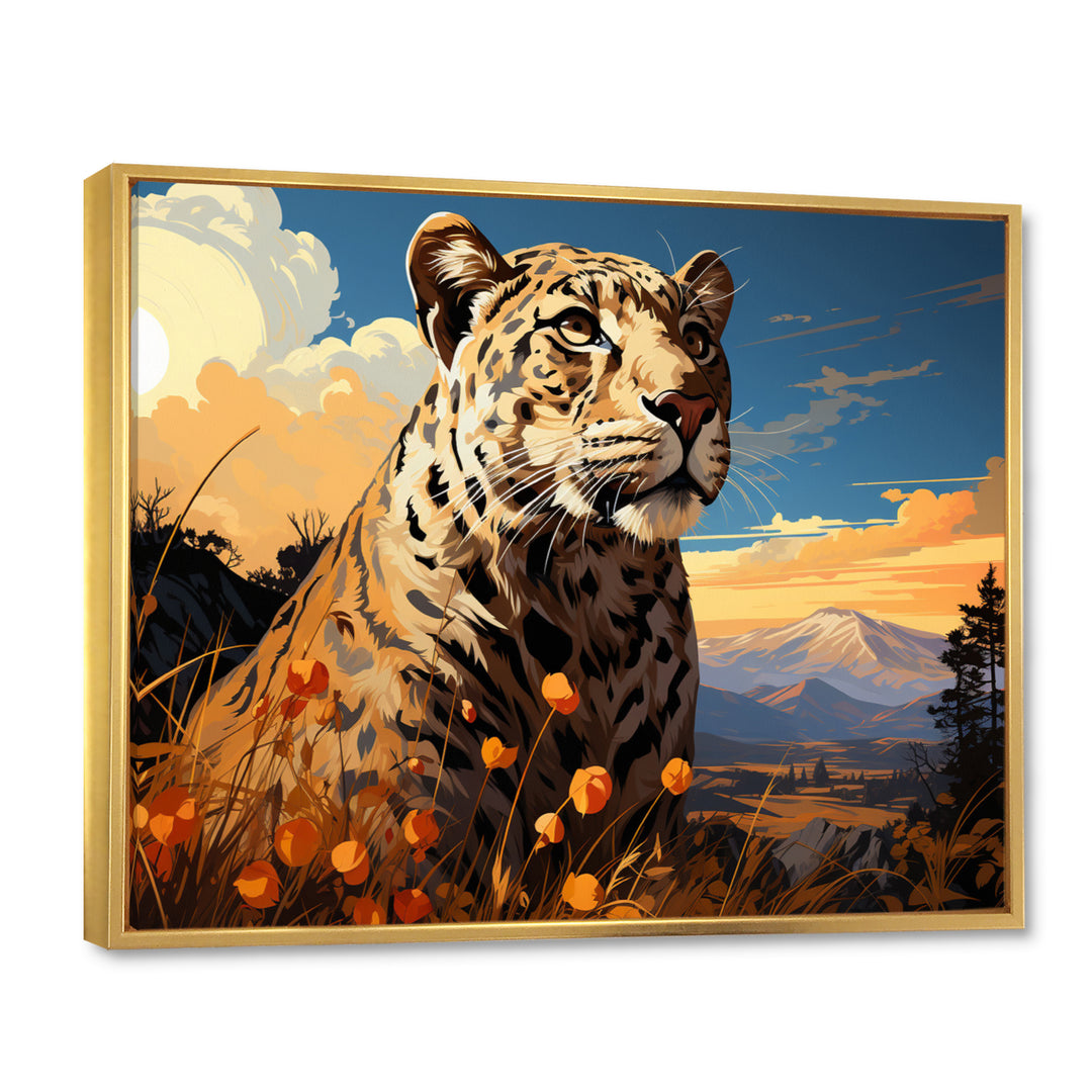 Leopard Lookout In Africa - Leopard Wall Art Prints