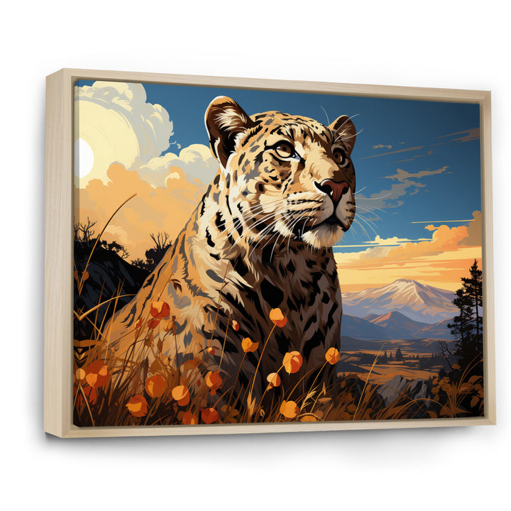 Leopard Lookout In Africa - Leopard Wall Art Prints