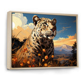Leopard Lookout In Africa - Leopard Wall Art Prints