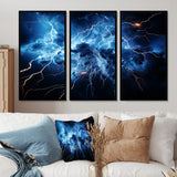 Lightning Electrifying Symphony - Multi-Panels
