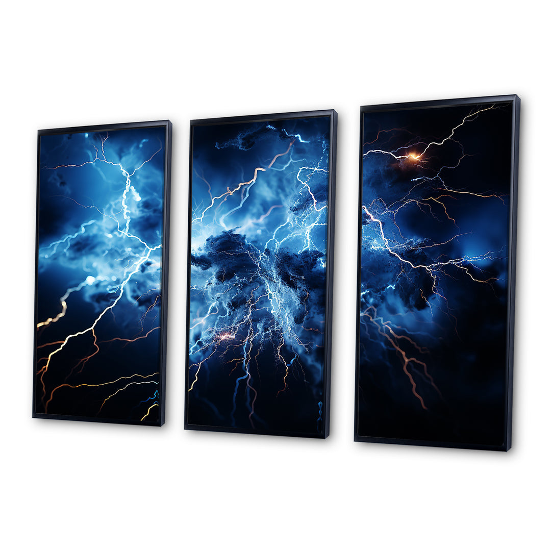 Lightning Electrifying Symphony - Multi-Panels