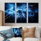 Lightning Electrifying Symphony - Multi-Panels