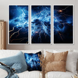 Lightning Electrifying Symphony - Multi-Panels