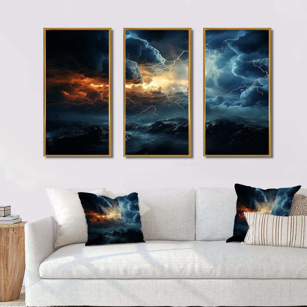 Lightning Stormy Illumination - Multi-Panels