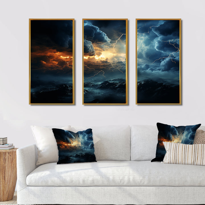 Lightning Stormy Illumination - Multi-Panels