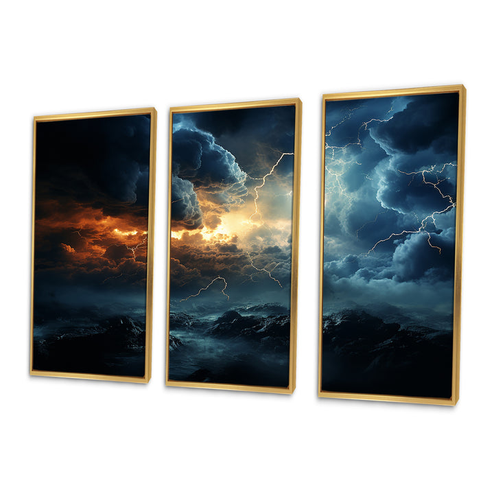 Lightning Stormy Illumination - Multi-Panels