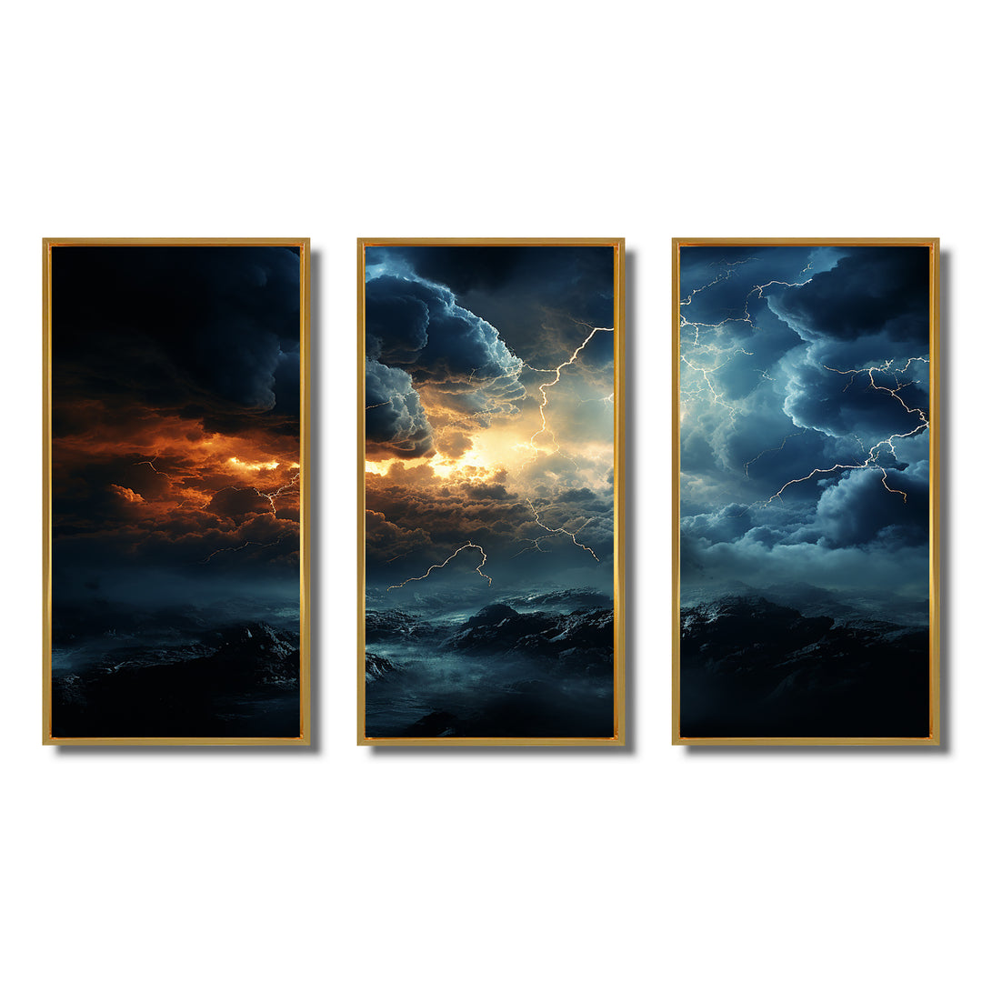 Lightning Stormy Illumination - Multi-Panels