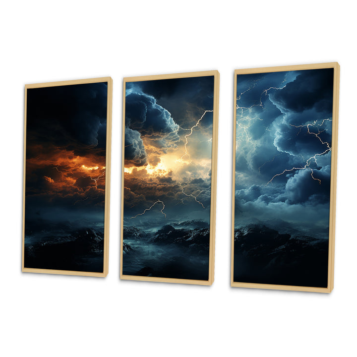 Lightning Stormy Illumination - Multi-Panels