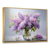 Lilacs Romantic Impression III - Floral Canvas Wall Art