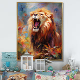 Lion Impressionist Serenade Impressionist - Lion Bedroom Wall Art