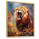 Lion Impressionist Serenade Impressionist - Lion Bedroom Wall Art