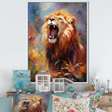 Lion Impressionist Serenade Impressionist - Lion Bedroom Wall Art