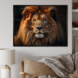 Lion Portrait - Lion Wall Decor