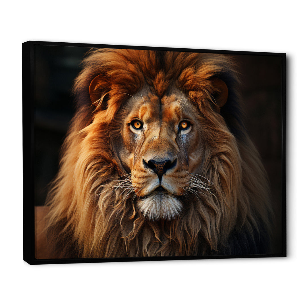Lion Portrait - Lion Wall Decor