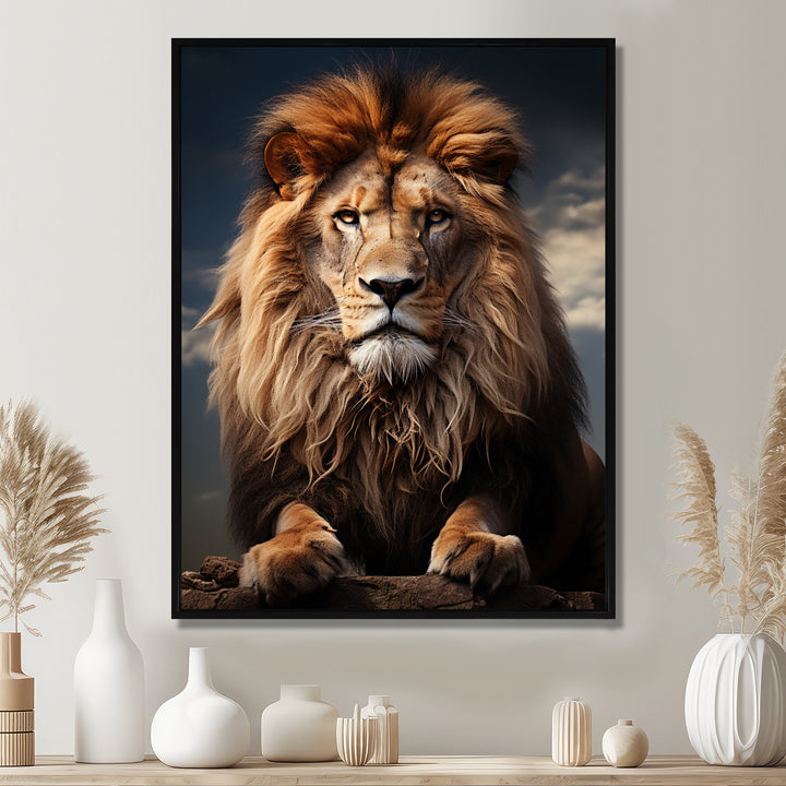 Lion Regal King - Lion Wall Art Prints