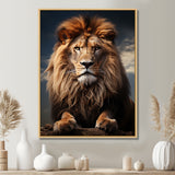 Lion Regal King - Lion Wall Art Prints