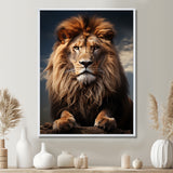 Lion Regal King - Lion Wall Art Prints